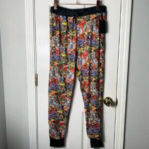 Ed Hardy Men’s Large Tattoo Skull All Over Print Lounge Jogger Pants